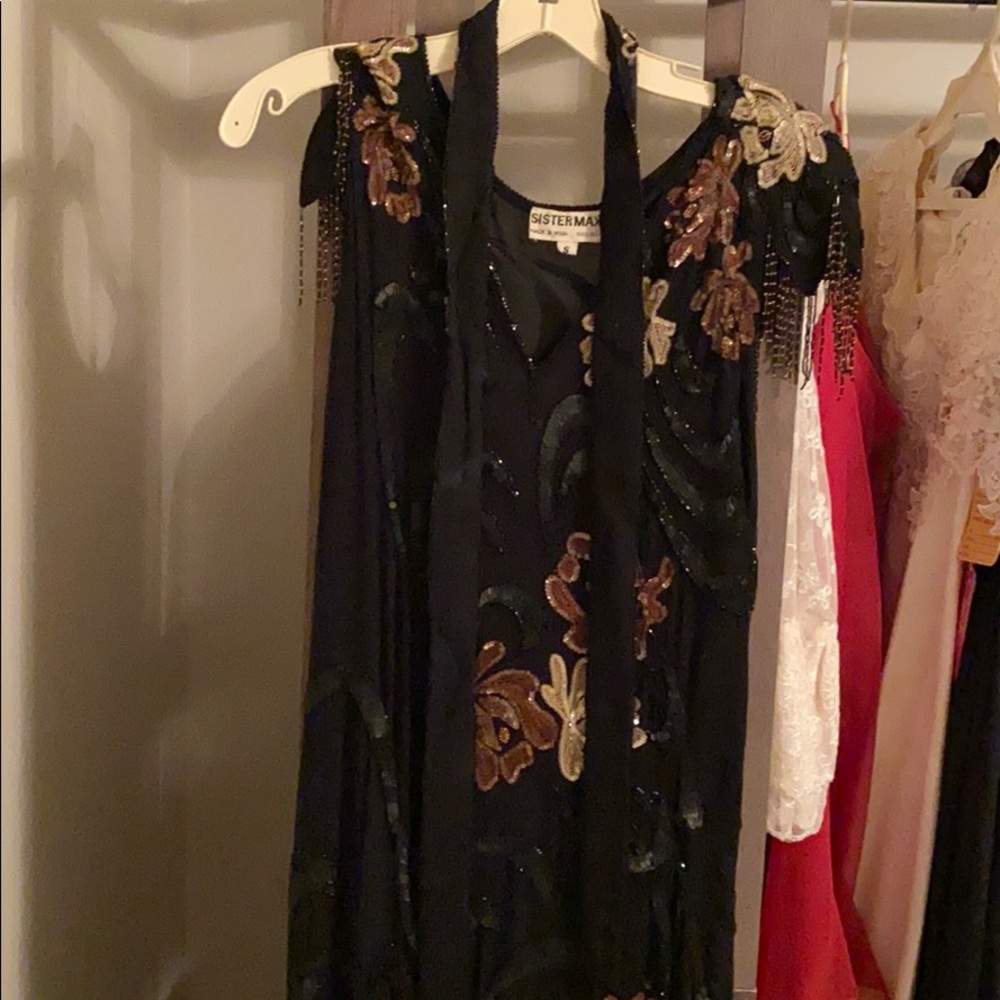 ✨Lovely vintage sequined dress